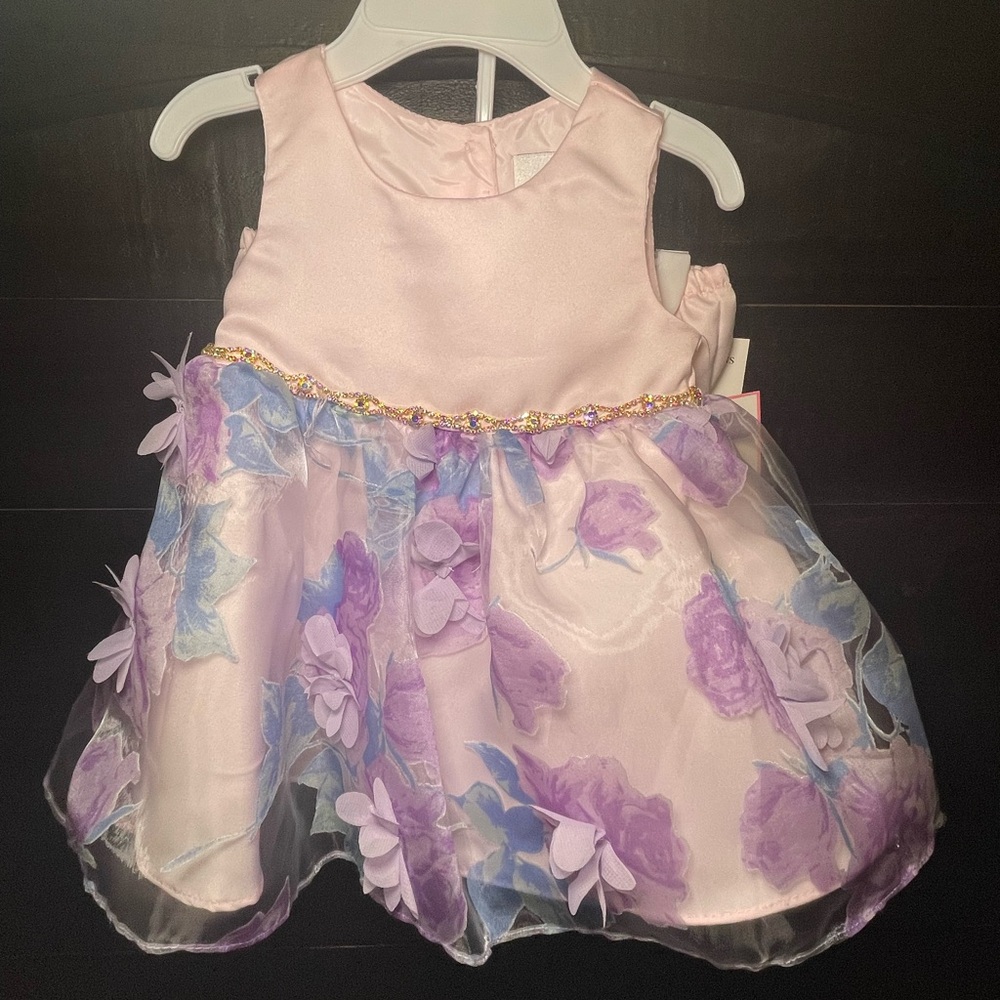 Floral Dress 3-6M 2 piece set